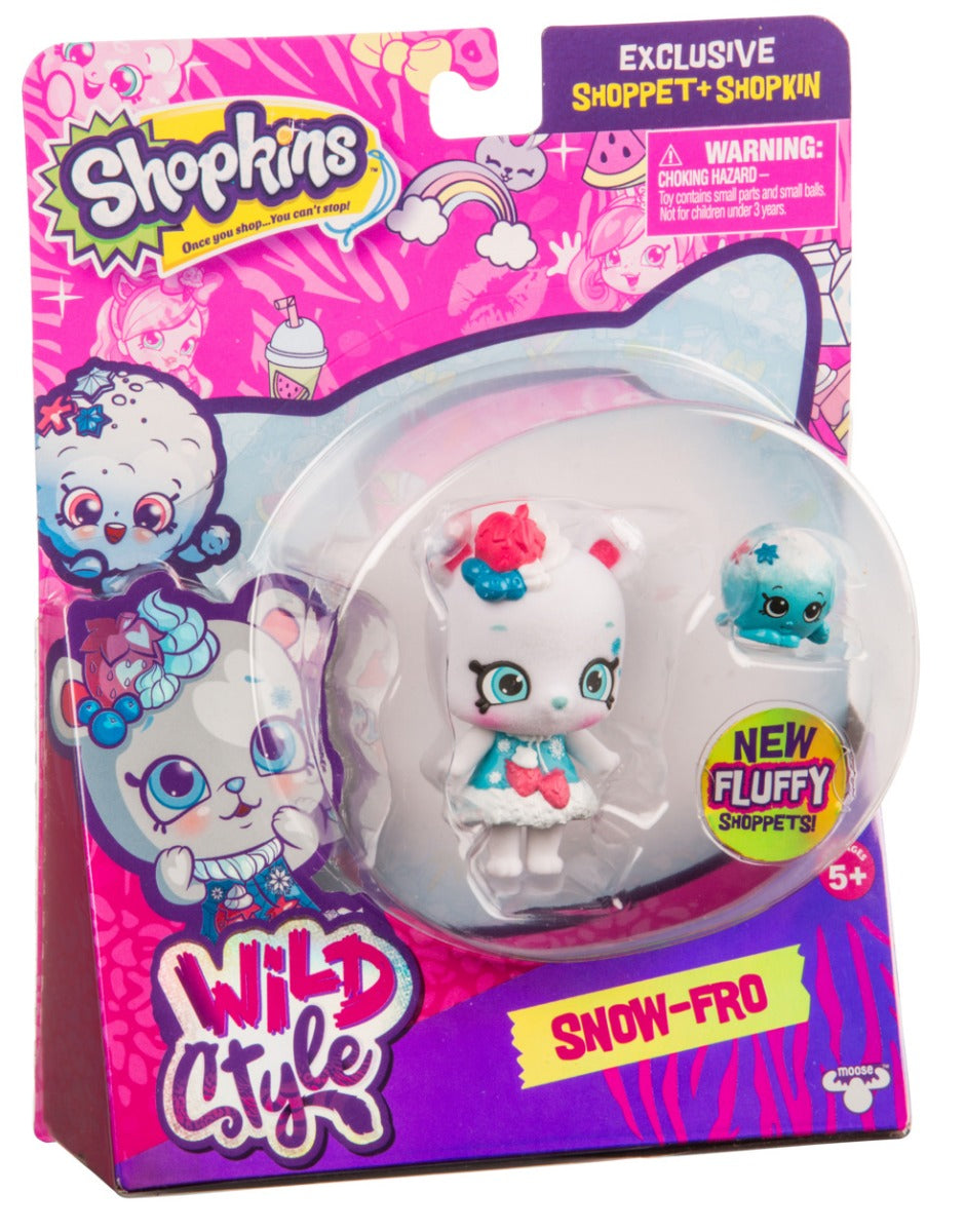 SHOPKINS SHOPPETS S9 W1 SINGLE PACK SNOW-FRO