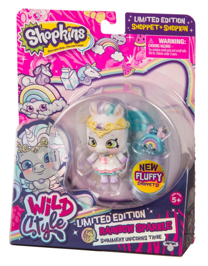 SHOPKINS SHOPPETS S9 W1 SINGLE PACK RAINBOW SPARKLE