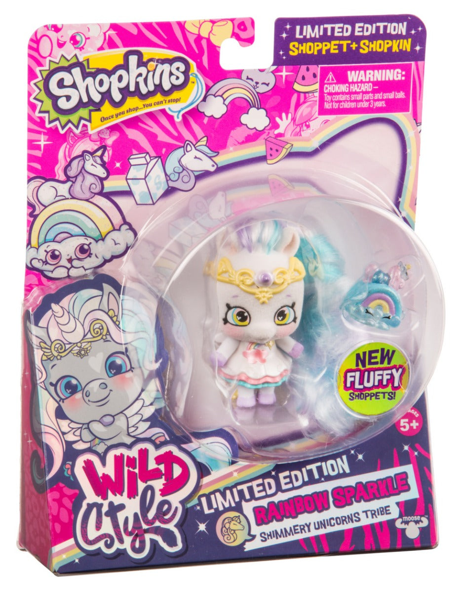 SHOPKINS SHOPPETS S9 W1 SINGLE PACK RAINBOW SPARKLE