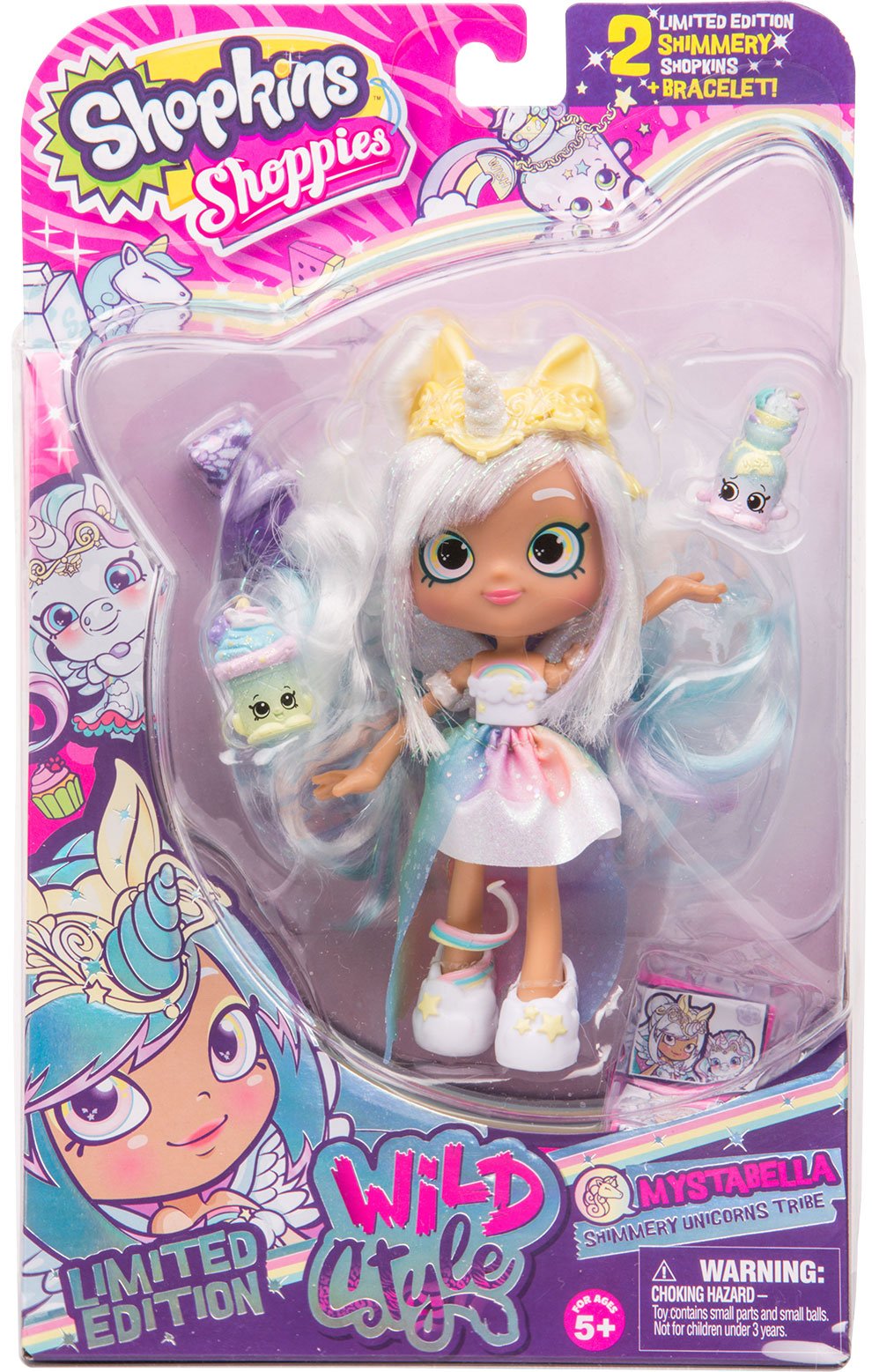 SHOPKINS SHOPPIES S9 WILD STYLE SINGLE PACK W1 MYSTABELLA
