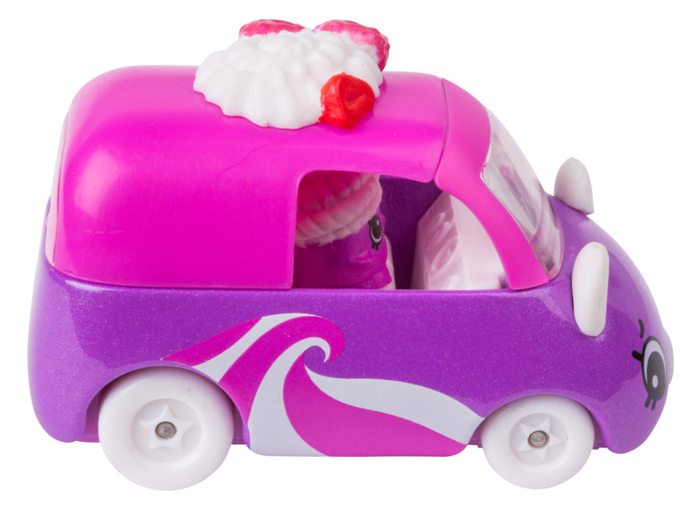 CUTIE CARS SHOPKINS S2 W1 SINGLE PACK QT2-12 YO GO-CART