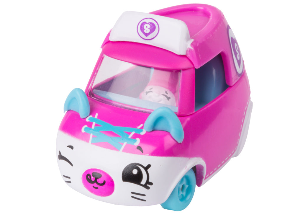 CUTIE CARS SHOPKINS S2 W1 SINGLE PACK QT2-10 WHEELY SNEAKY
