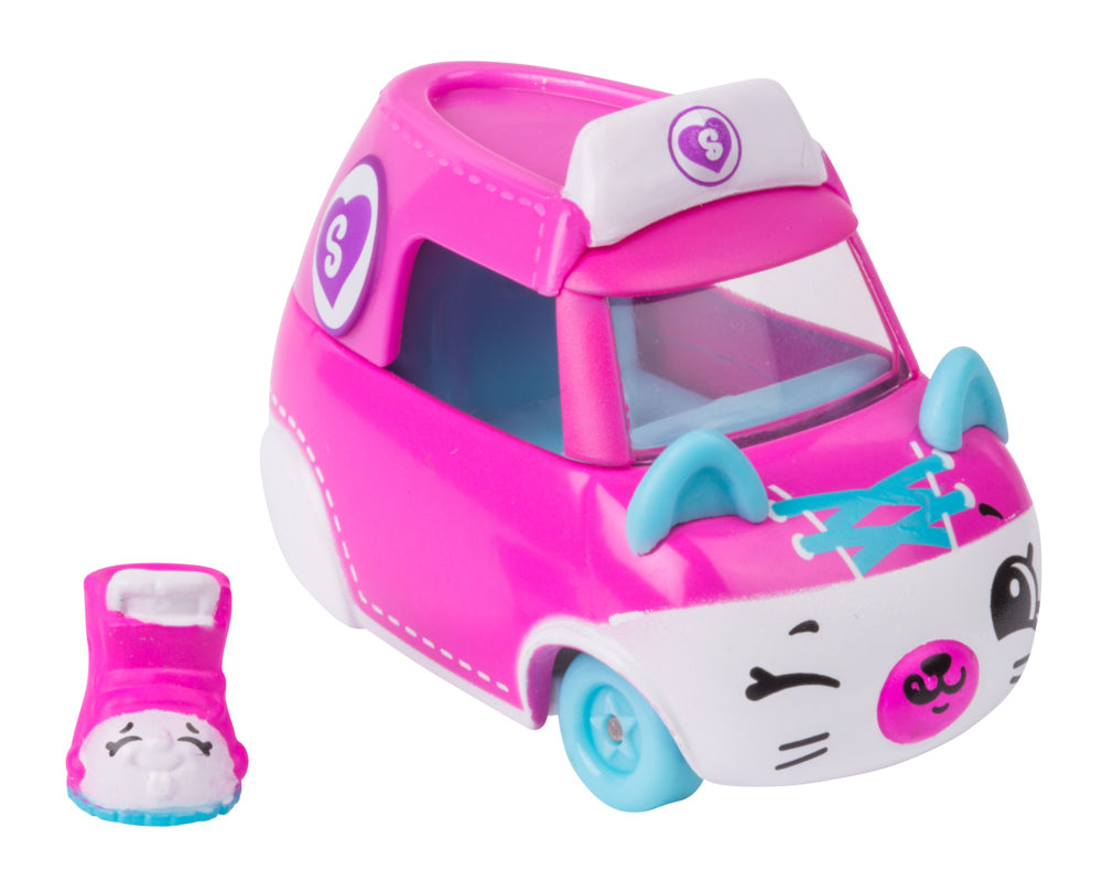 CUTIE CARS SHOPKINS S2 W1 SINGLE PACK QT2-10 WHEELY SNEAKY