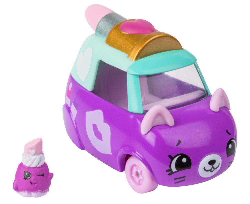 CUTIE CARS SHOPKINS S2 W1 SINGLE PACK QT2-08 KISSY CAB