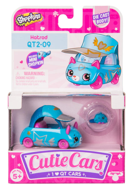 CUTIE CARS SHOPKINS S2 W1 SINGLE PACK QT2-09 HATROD