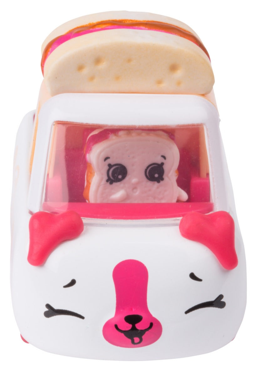 CUTIE CARS SHOPKINS S2 W1 SINGLE PACK QT2-18 PEANUT BUTTER PICKUP