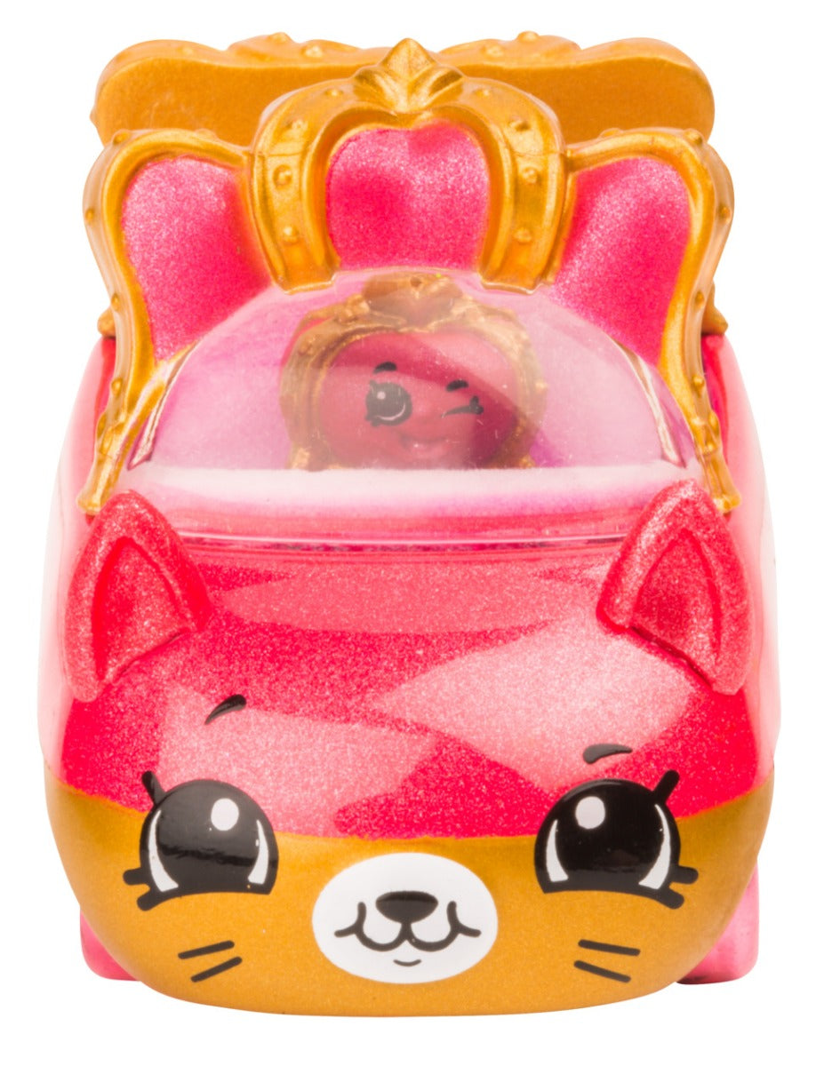 CUTIE CARS SHOPKINS S2 W1 SINGLE PACK QT2-24 LIMO-QUEEN