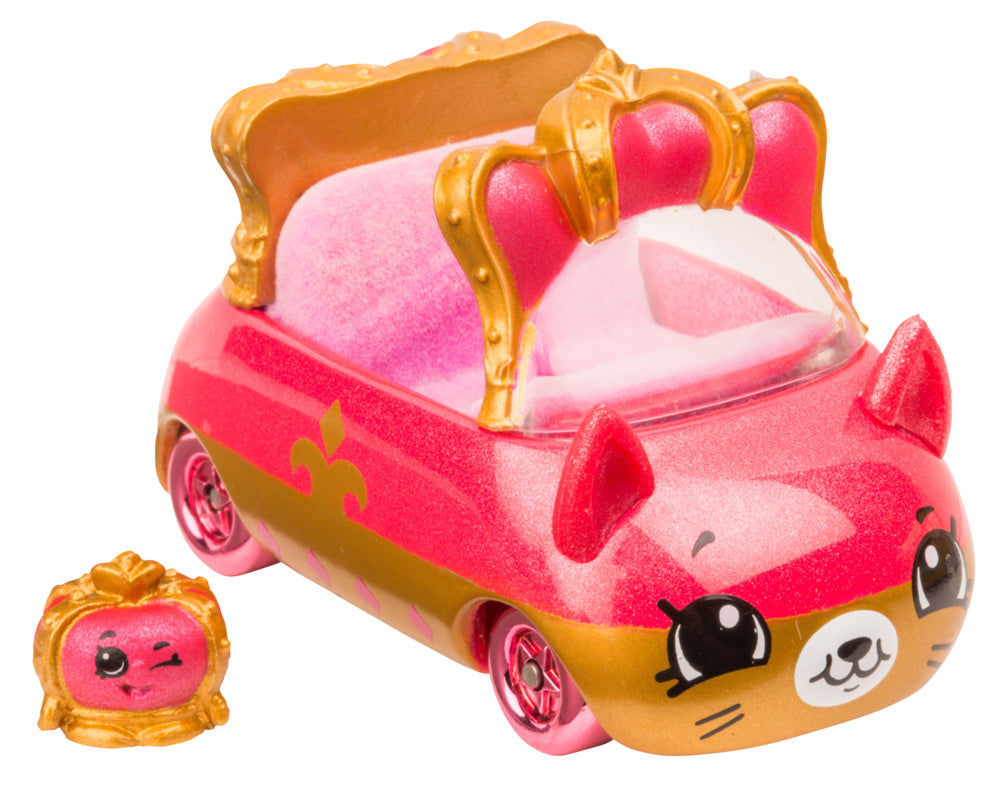 CUTIE CARS SHOPKINS S2 W1 SINGLE PACK QT2-24 LIMO-QUEEN