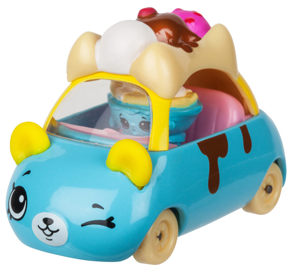 CUTIE CARS SHOPKINS S2 3 PACK DESSERT DRIVERS COLLECTION