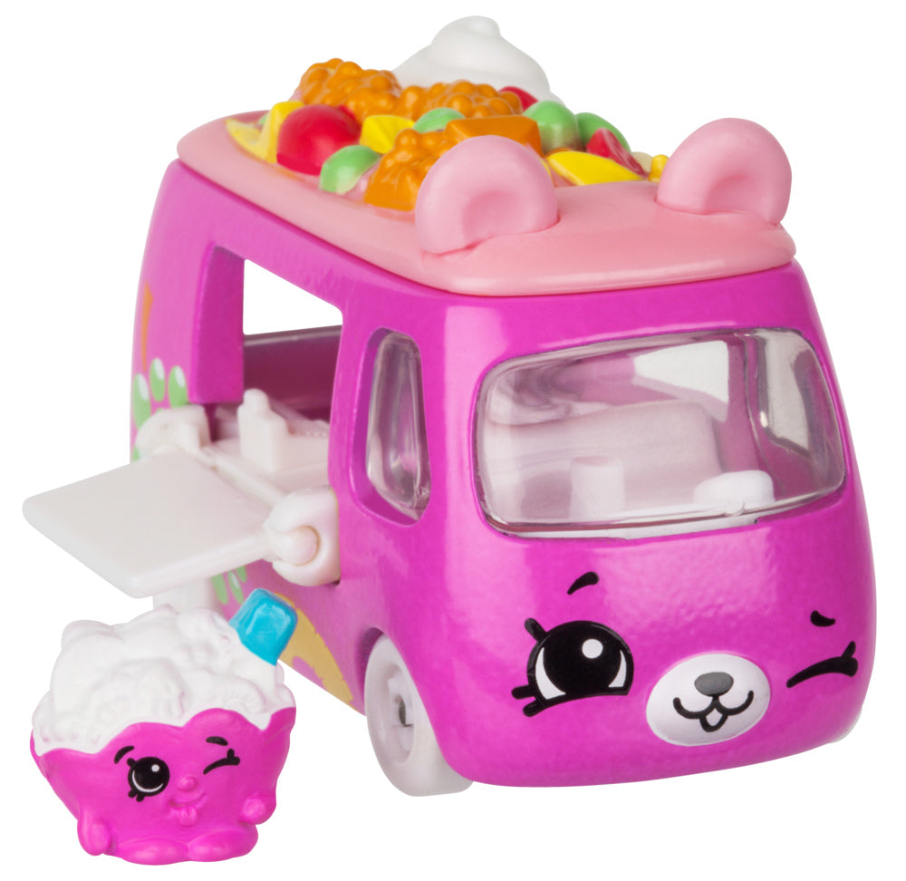 CUTIE CARS SHOPKINS S2 3 PACK DESSERT DRIVERS COLLECTION