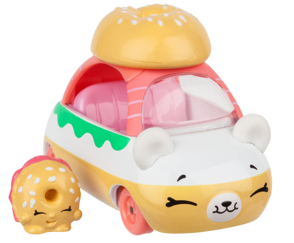 CUTIE CARS SHOPKINS S2 3 PACK BREAKFAST BEEPS COLLECTION