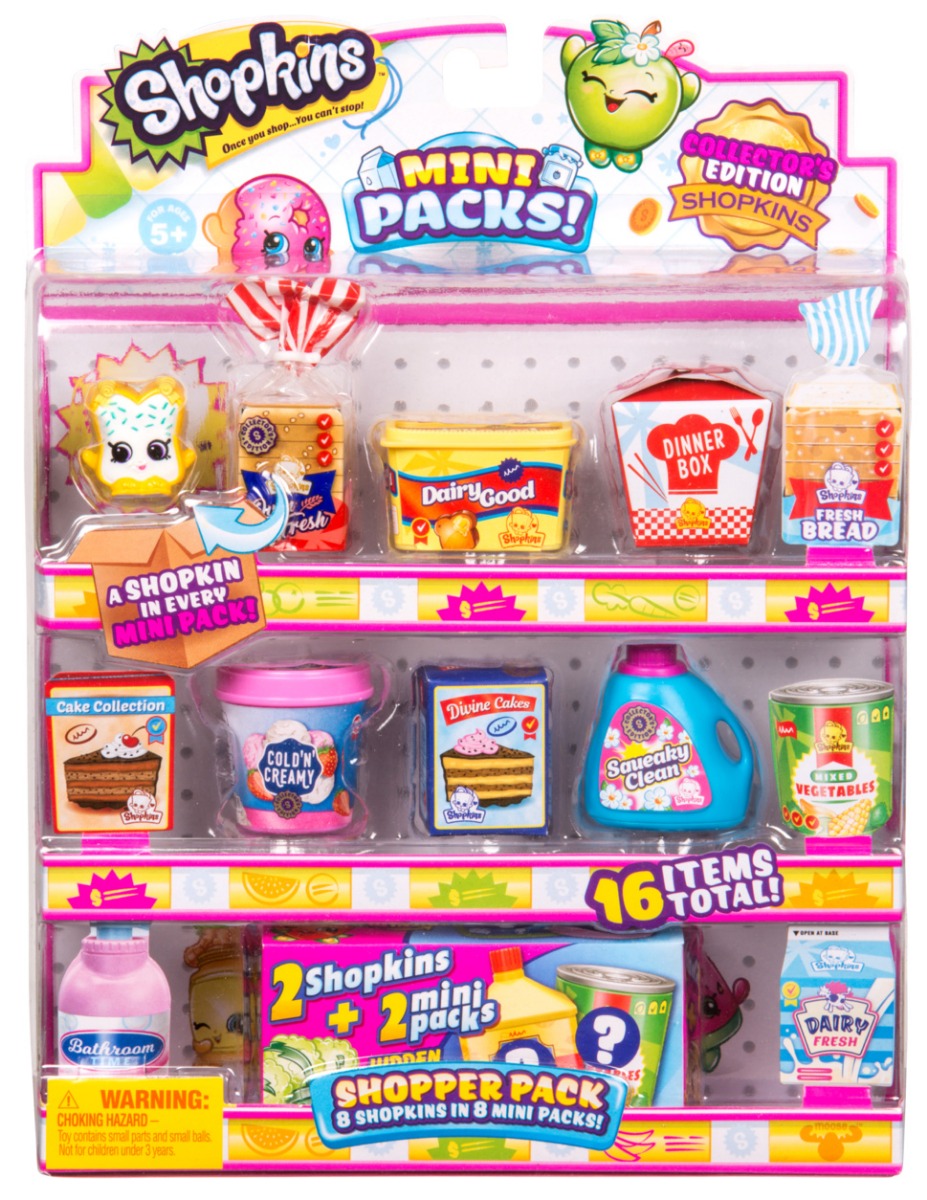 SHOPKINS S10 MINI PACK SHOPPER PACK