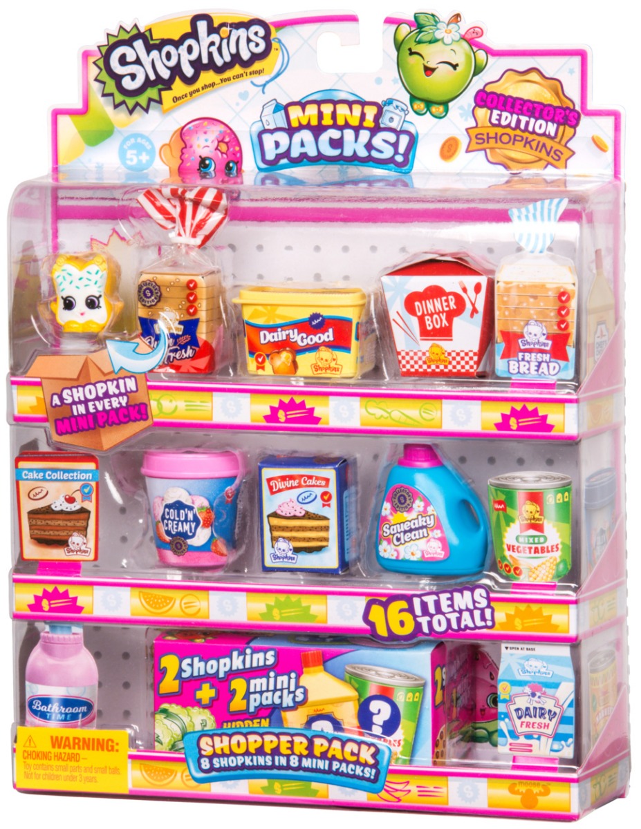 SHOPKINS S10 MINI PACK SHOPPER PACK