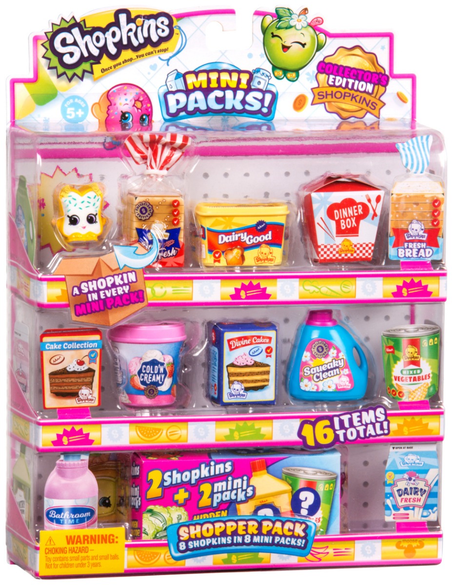 SHOPKINS S10 MINI PACK SHOPPER PACK