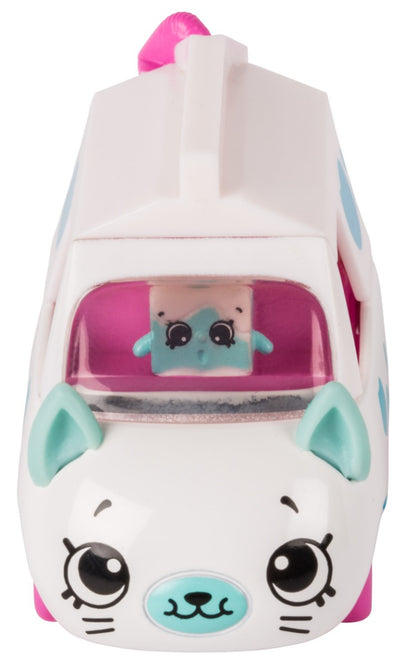 CUTIE CARS SHOPKINS S1 W2 SINGLE PACK #19 MILK MOOVER