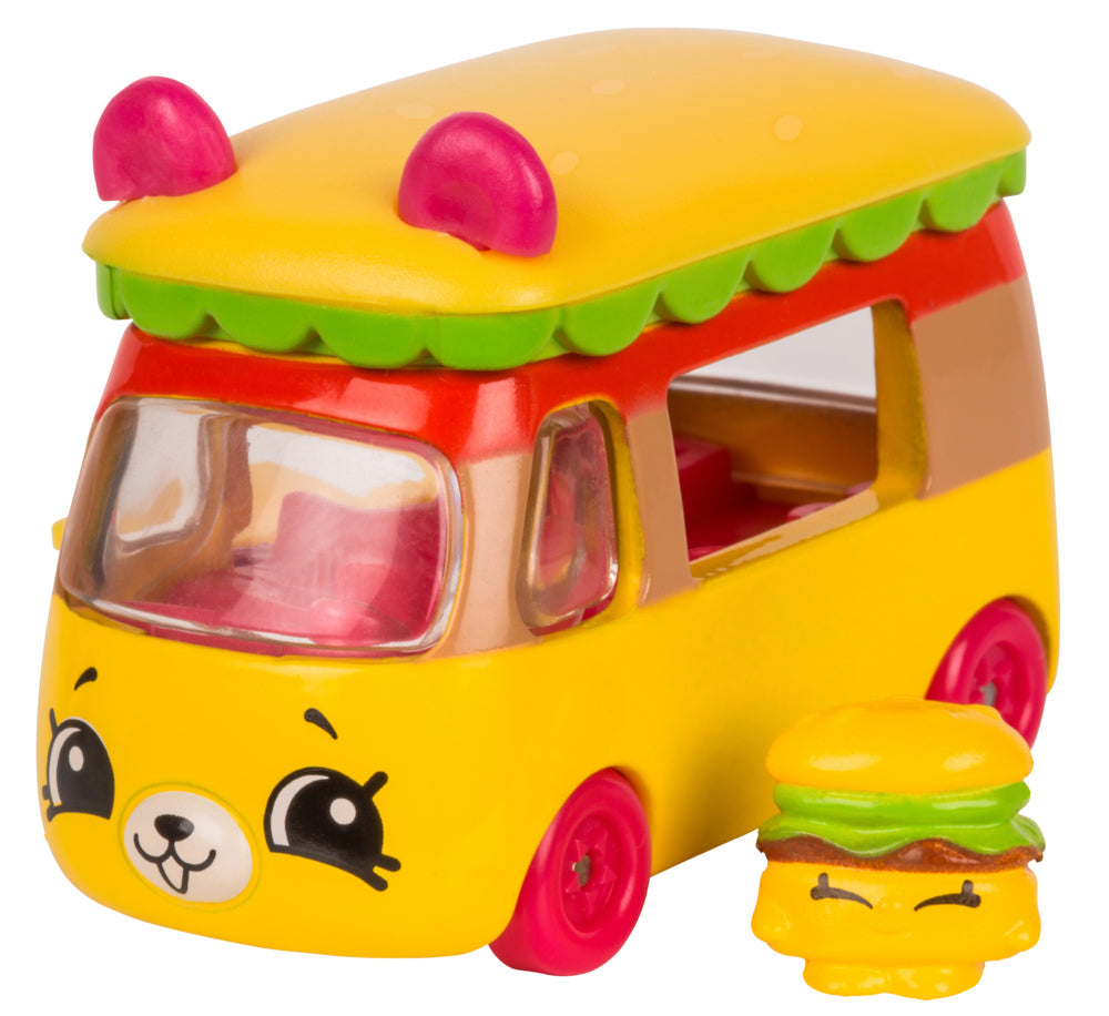 CUTIE CARS SHOPKINS S1 W2 SINGLE PACK #20 BUMPY BURGER