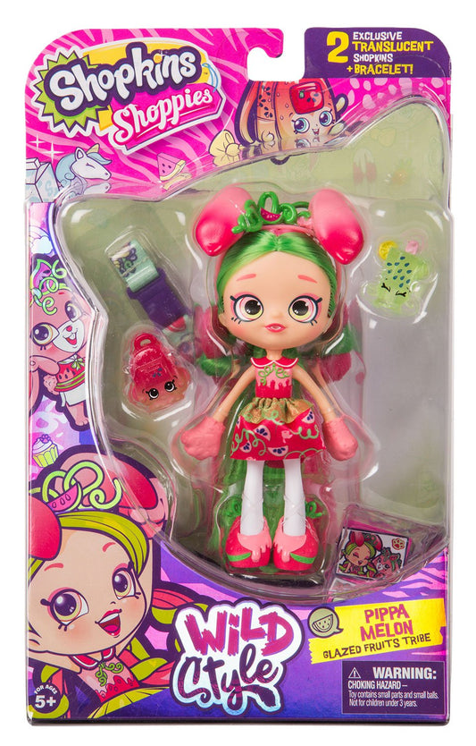 SHOPKINS SHOPPIES S9 WILD STYLE SINGLE PACK W2 PIPPA MELON