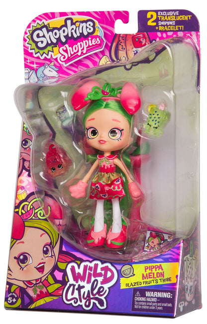 SHOPKINS SHOPPIES S9 WILD STYLE SINGLE PACK W2 PIPPA MELON
