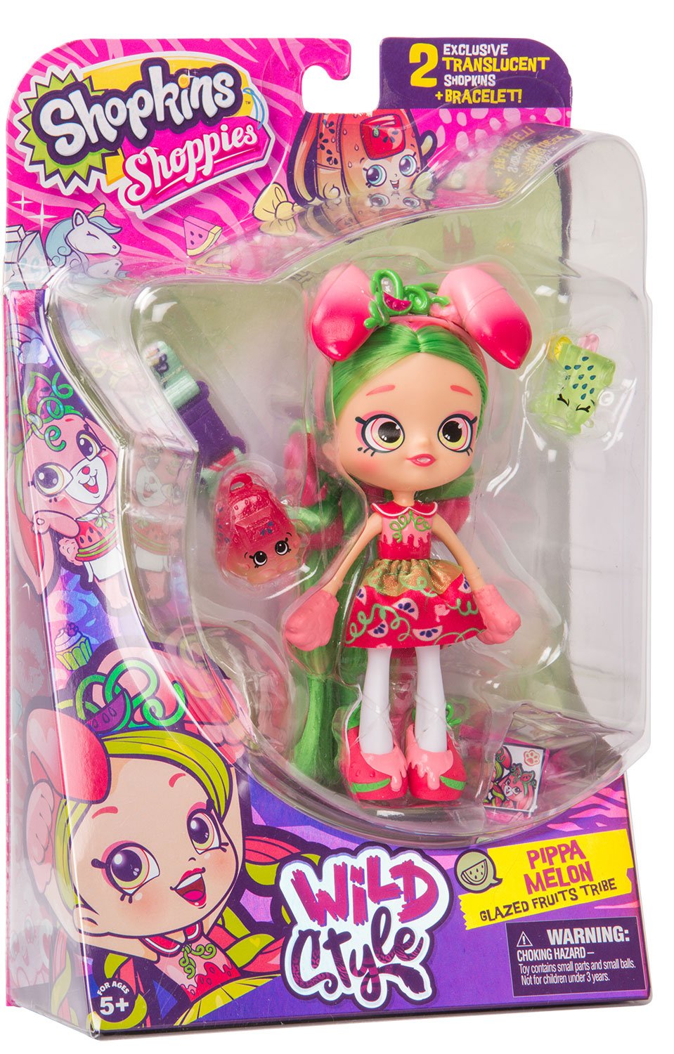 SHOPKINS SHOPPIES S9 WILD STYLE SINGLE PACK W2 PIPPA MELON