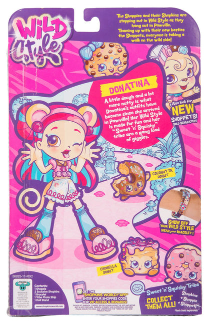 SHOPKINS SHOPPIES S9 WILD STYLE SINGLE PACK W2 DONATINA