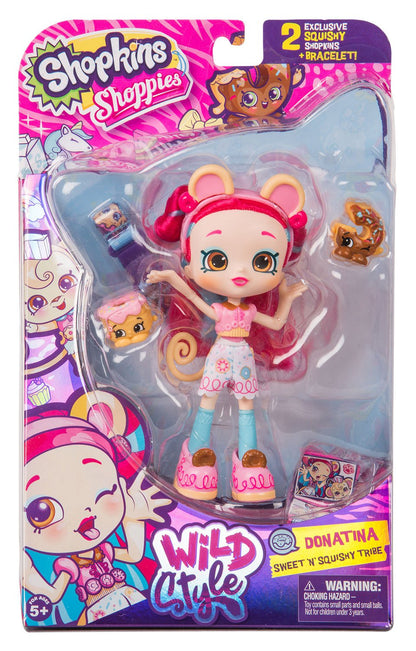 SHOPKINS SHOPPIES S9 WILD STYLE SINGLE PACK W2 DONATINA