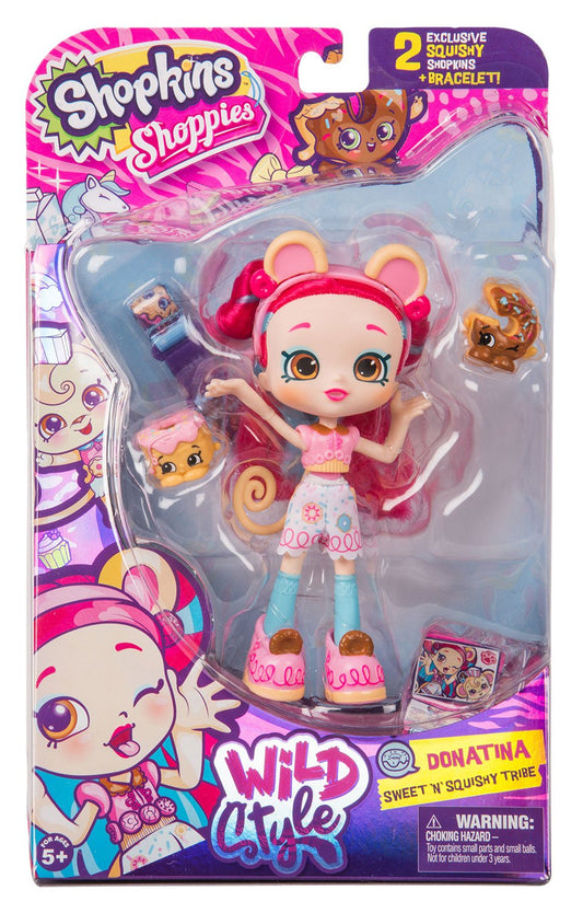SHOPKINS SHOPPIES S9 WILD STYLE SINGLE PACK W2 DONATINA