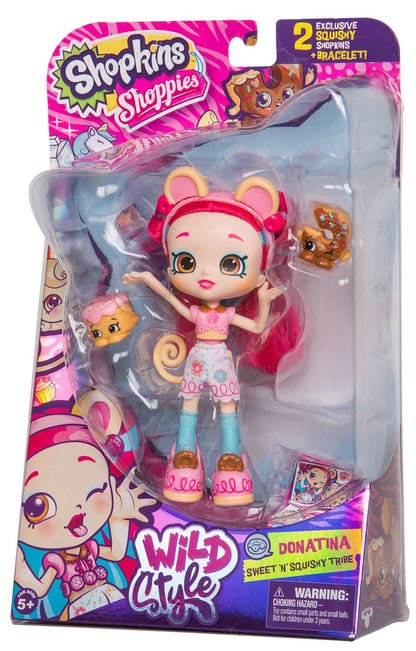 SHOPKINS SHOPPIES S9 WILD STYLE SINGLE PACK W2 DONATINA