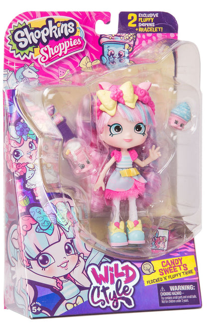 SHOPKINS SHOPPIES S9 WILD STYLE SINGLE PACK W2 CANDY SWEETS