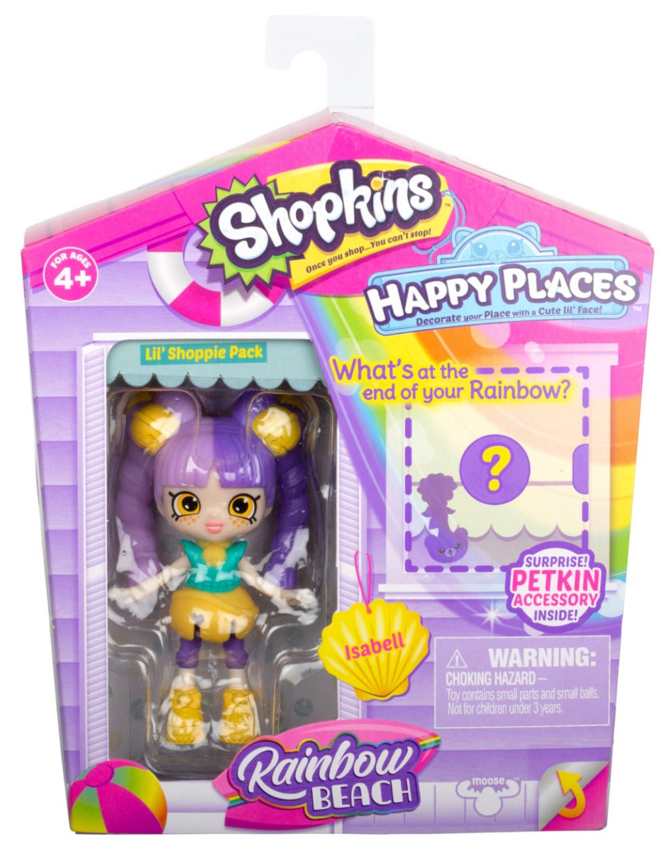HAPPY PLACES SHOPKINS S5 W1 DOLL SINGLE PACK ISABELL