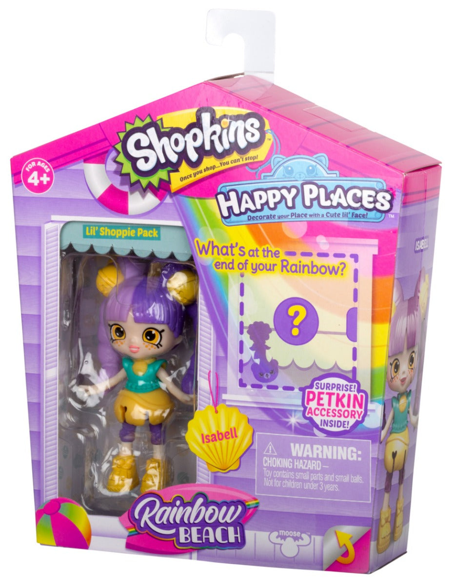 HAPPY PLACES SHOPKINS S5 W1 DOLL SINGLE PACK ISABELL