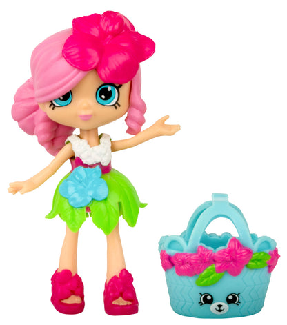 HAPPY PLACES SHOPKINS S5 W1 DOLL SINGLE PACK ISLA HIBISCUS