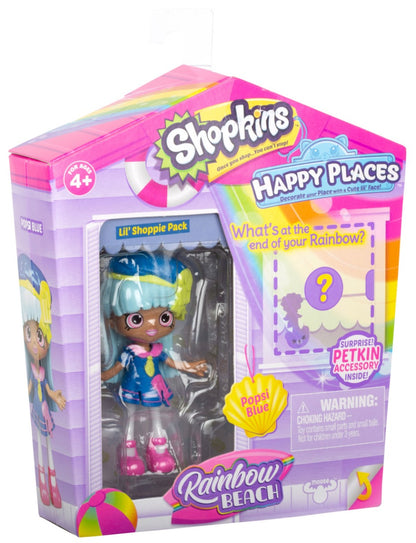 HAPPY PLACES SHOPKINS S5 W1 DOLL SINGLE PACK POPSI BLUE