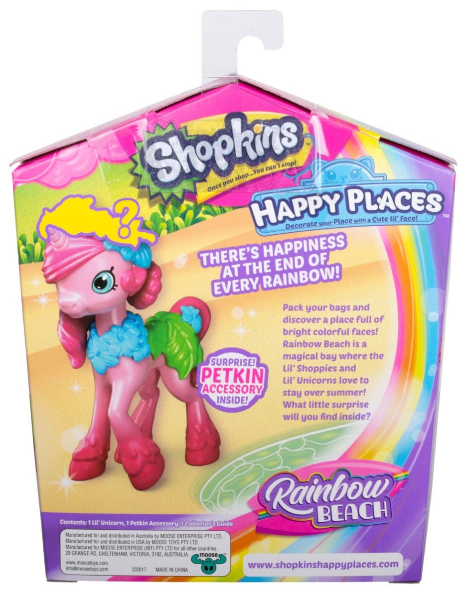 HAPPY PLACES SHOPKINS S5 W1 DOLL SINGLE PACK TROPICORN