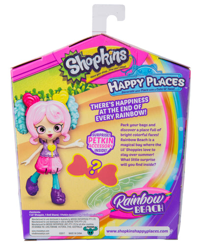 HAPPY PLACES SHOPKINS S5 W2 DOLL SINGLE PACK LOLITA POPS