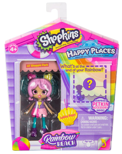 HAPPY PLACES SHOPKINS S5 W2 DOLL SINGLE PACK LOLITA POPS