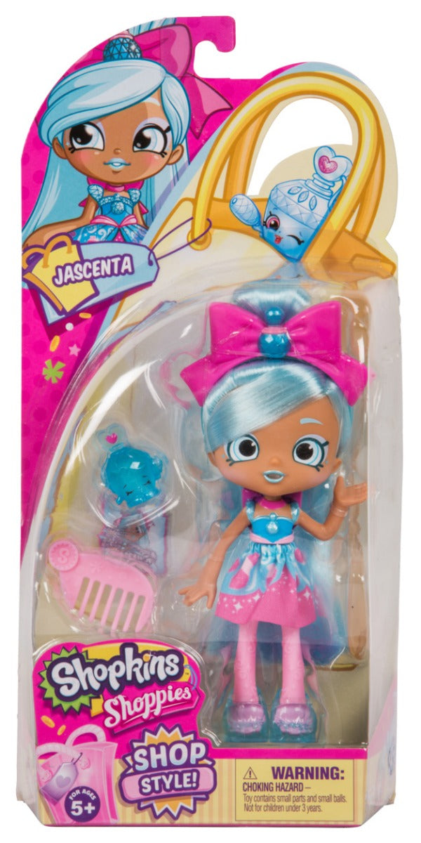 SHOPKINS SHOPPIES S7 W1 DOLL SINGLE PACK JASCENTA