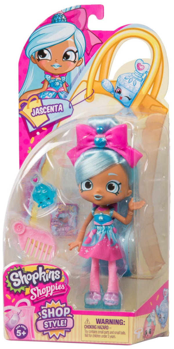 SHOPKINS SHOPPIES S7 W1 DOLL SINGLE PACK JASCENTA