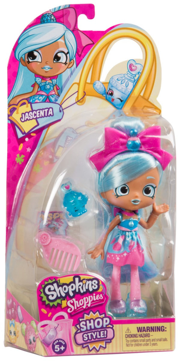 SHOPKINS SHOPPIES S7 W1 DOLL SINGLE PACK JASCENTA