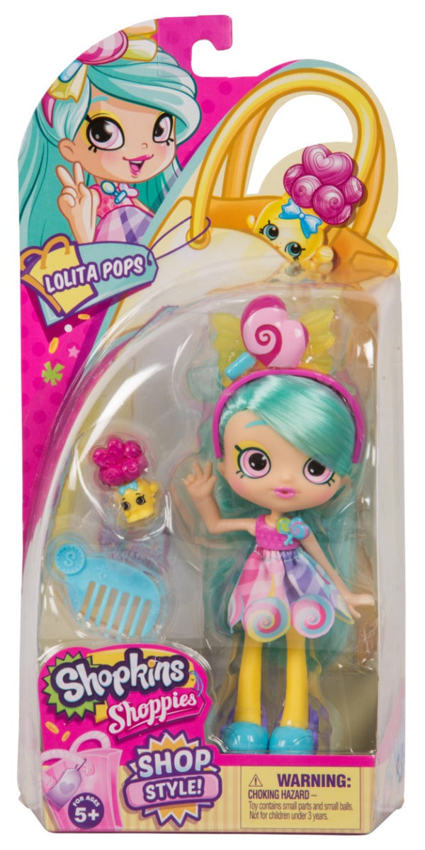 SHOPKINS SHOPPIES S7 W1 DOLL SINGLE PACK LOLITA POPS
