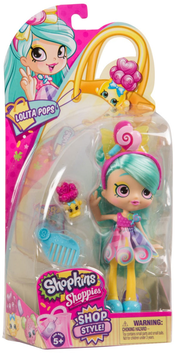 SHOPKINS SHOPPIES S7 W1 DOLL SINGLE PACK LOLITA POPS