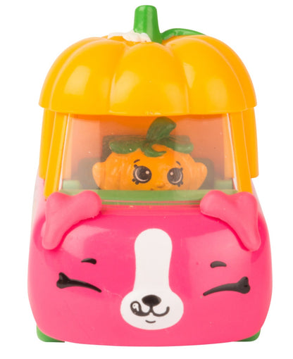 CUTIE CARS SHOPKINS S2 W2 SINGLE PACK QT2-02 PICKUP PUMPKIN