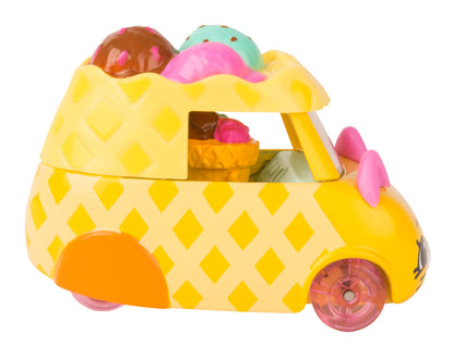 CUTIE CARS SHOPKINS S2 W2 SINGLE PACK QT2-04 MOTO GELATO
