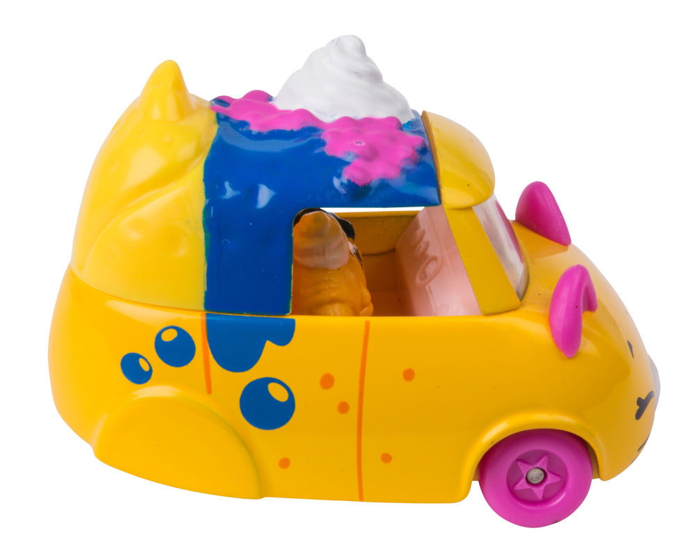 CUTIE CARS SHOPKINS S2 W3 SINGLE PACK QT2-15 BERRY FAST CROISSANT