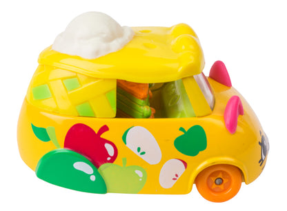 CUTIE CARS SHOPKINS S2 W3 SINGLE PACK QT2-20 APPLE PIE RIDE