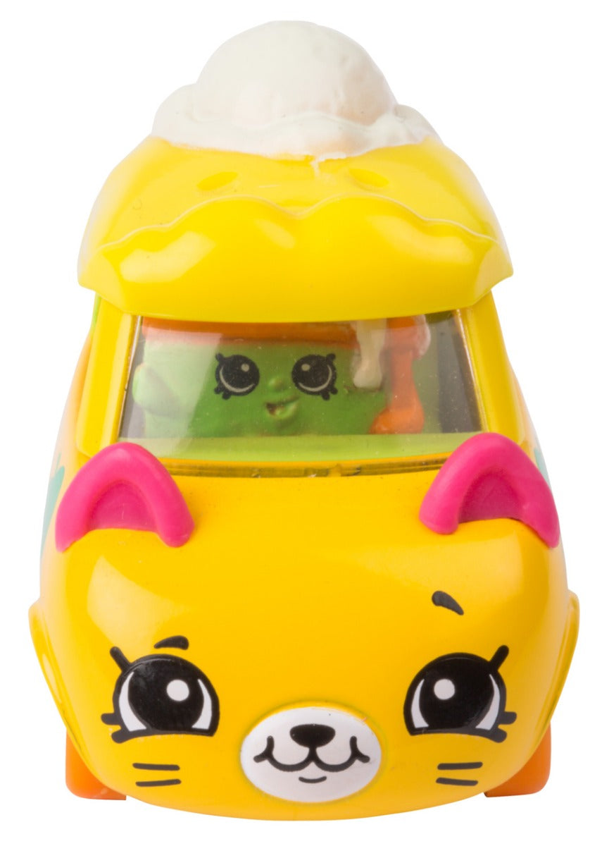 CUTIE CARS SHOPKINS S2 W3 SINGLE PACK QT2-20 APPLE PIE RIDE