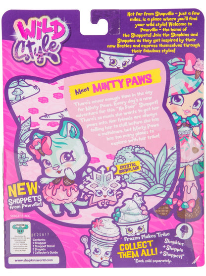 SHOPKINS SHOPPETS S9 W2 SINGLE PACK MINTY PAWS