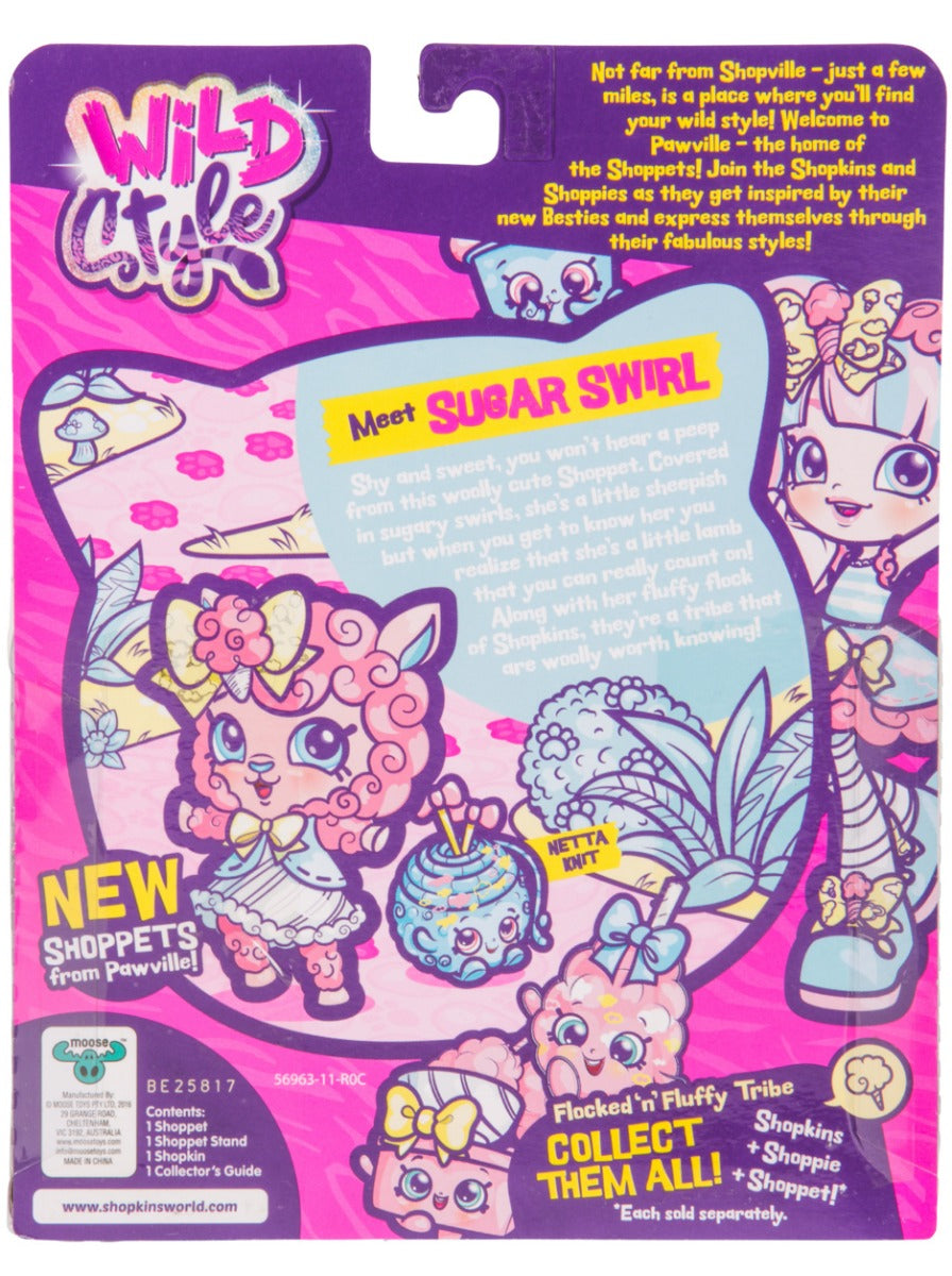 SHOPKINS SHOPPETS S9 W2 SINGLE PACK SUGAR SWIRL