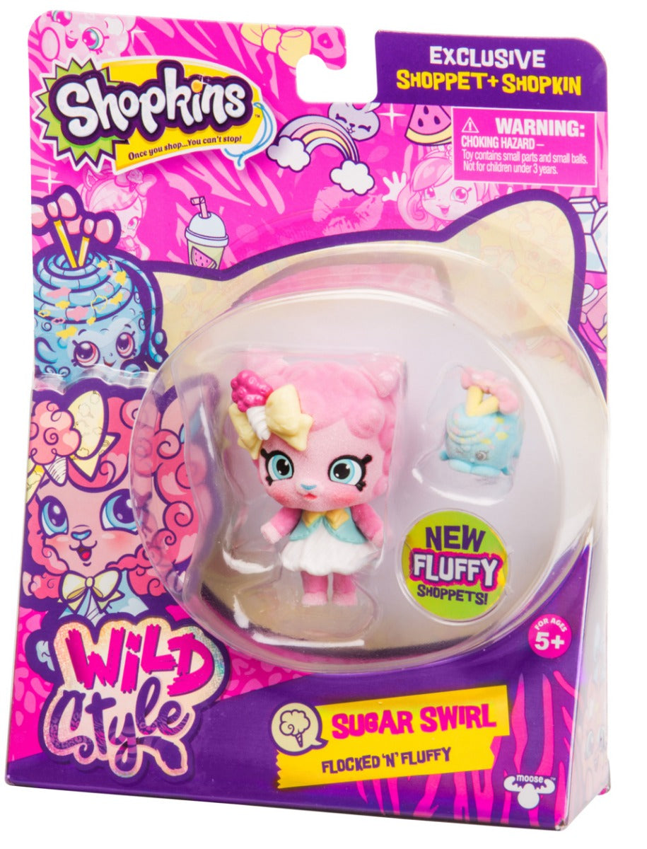 SHOPKINS SHOPPETS S9 W2 SINGLE PACK SUGAR SWIRL