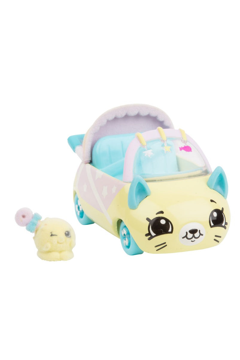 CUTIE CARS SHOPKINS S3 W2 SINGLE PACK QT3-25 BABY BUGGY