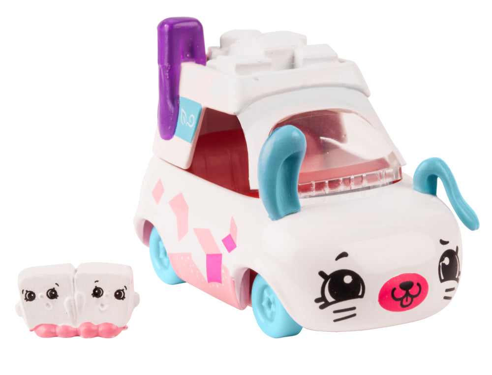 CUTIE CARS SHOPKINS S3 3 PACK TEA BRAKE COLLECTION